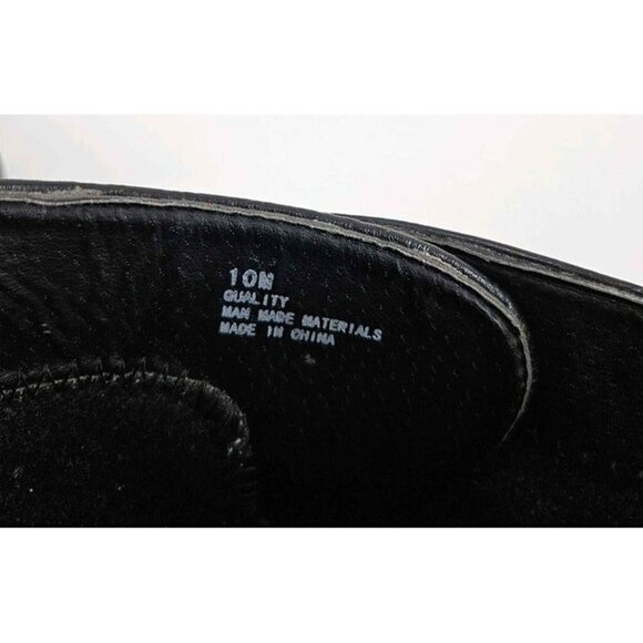 Easy Street Wynne Comfort Wave Bootie Inside Zip Rushed Vamp Studded Strap Sz 10 - Picture 6 of 8